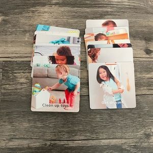 Lovevery Map It Out Cards and Bib And Spoon